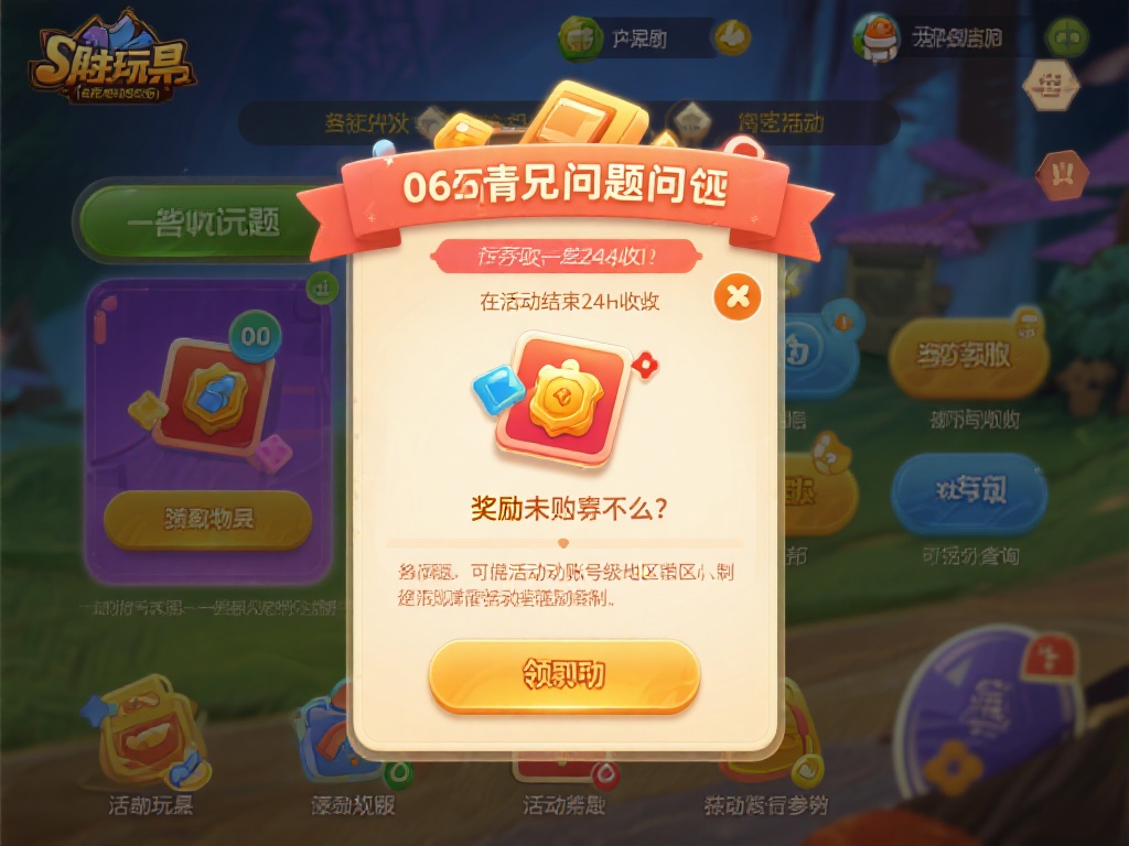 六、常见问题解答
在领取道具的过程中，